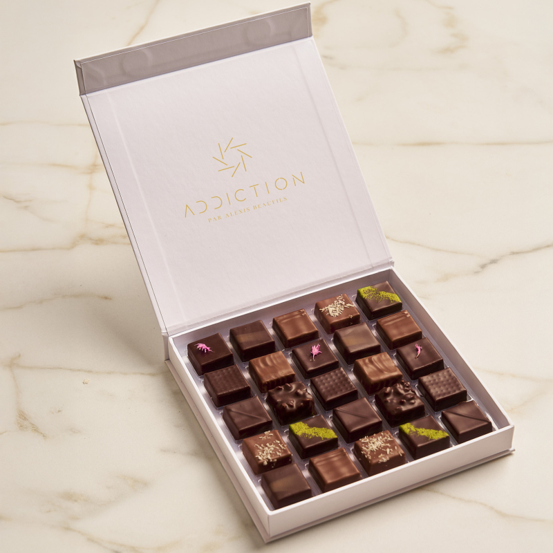 Coffret de chocolats 25 pièces
