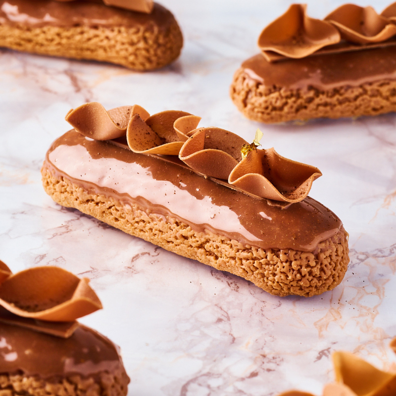 Éclair au café